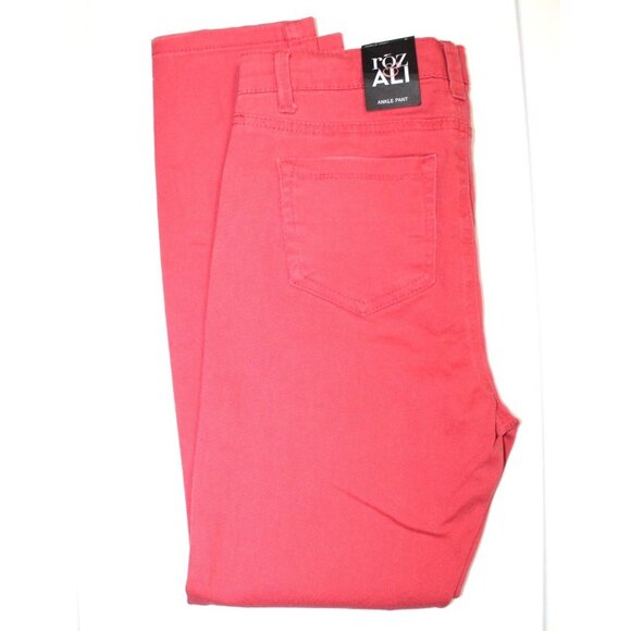 roz&ali coral cotton/spandex ankle jeans 6 - Picture 5 of 5